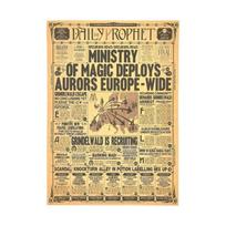 Harry Potteris Dienos Pranašas Metalinis Plakatas 20x30cm, Dambldoro Paslaptys Sienos Dailė