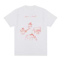 Vyrams „I Trust Oncle Jazz“ vintažiniai medvilniniai marškinėliai su užrašu „New Tee T-Shirt“ moteriški viršutiniai drabužiai S