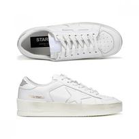 „Golden Goose“ Gwf00128 F000566 10100 Gwf00128.F000566.10100 „Stardan“ balti odiniai sportbačiai GWF00128 F000566 10100 (36)