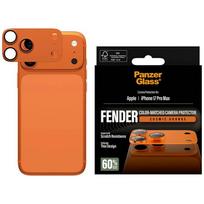 PanzerGlass Tempered glass lens protectorFender Camera Protector for iPhone 17 Pro Max, orange