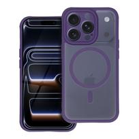 FULL MATTE MAG COVER case compatible with MagSafe for IPHONE 13, purple