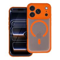FULL MATTE MAG COVER case compatible with MagSafe for IPHONE 16 Pro Max in hermès orange