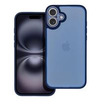 VARIETE Case for iPhone 16 Plus, navy blue