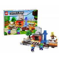 Lego stiliaus Minecraft konstruktorius - Apgultis 322 detalės