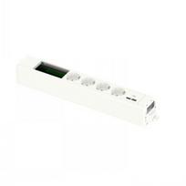 SCHNEIDER ELECTRIC UNICA SYSTEM+ MOD.UNIT 4XSCH+USBA/C+DATA WHITE