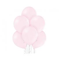 Balionai vienspalviai pasteliniai, rausvi 100 vnt (30cm)