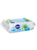 Drėgnos servetėlės Sleepy Aloe Vera, 120 vnt.