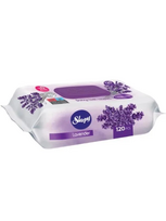 Drėgnos servetėlės Sleepy Lavender, 120 vnt.