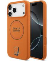 Oranžinis dėklas Apple iPhone 17 Pro Max telefonui "Red Bull Silicone Blue Ring MagSafe Case"