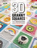 3D Granny Squares, 100 Crochet Patterns for Pop-Up Granny Squares