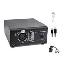 Professional 48V Power Adapter and XLR Cable Set Battery Led Light for Studio Recording 1