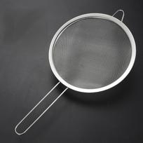 20/22/24cm Food Grade Stainless Steel Mesh Strainer Kitchen Sieves/Strainer Twill Wire Mesh Basket Strainer kitchen Spoon mesh