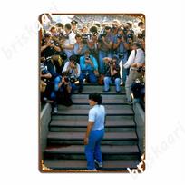 Maradona ilsėkis ramybėje Metalinės lentelės Klubas Namai Sieninė tapyba Juokingas plakatas Skardinė lentelė Plakatai 20x30cm（7.8x11.8inch）