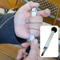 Pianino derinimas Stygų vyniotuvas Montavimo įrankis Tvirtas Efektyvus Profesionalus Metalinis