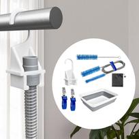 CPAP vamzdžių valymo šepetėlis, praktiškas didelio našumo priedų rinkinys, rinkinys su 2 vnt. žarnų