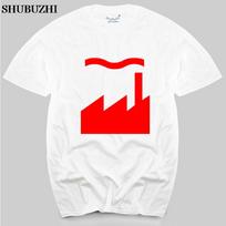 Factory Records marškinėliai Medvilniniai New Order Joy Division Fac51 Happy Mondays S red