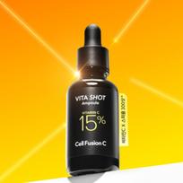Cell Fusion C Toning C Vita Shot Ampoule — High-Potency Vitamin C Spicule Brightening Ampoule (20g)