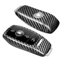 Anglies pluošto rakto apvalkalas dėklas dangtelis Mercedes Benz AMG A220 CLS E E63S GLE350 4Matic S automobiliui Nuotolinio rakto pultelio apsaugos priedai CHINA