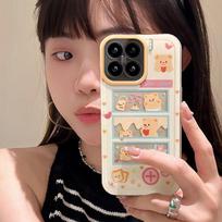Xiaomi 17 Pro Max Silicone Phone Case with Lanyard - Pudding Bear Design Xiaomi 17