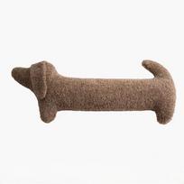 Minimalistinė vienspalvė takso pagalvė Imituota kupranugario vilna Odai draugiška Karalienės lovai Miegui lankstyti kojas Raminti Ilga juosta 68cm【0.3kg】 šviesiai ruda spalva