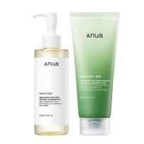 [Cleansing Set] Anua Heartleaf Pore Control Cleansing Oil 200mL + Anua Heartleaf Quercetinol Pore Deep Cleansing Foam 150mL