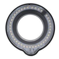 LED Polarized Ring Light Brightness Adjustable Anti Glare Oil Proof Lens Microscope Ring Light