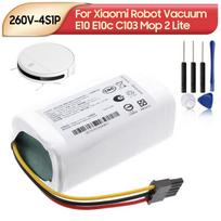 Nauja pakaitinė baterija 260V-4S1P Xiaomi robotui dulkių siurbliui E10 E10c C103 Mop 2 Lite 2600mAh