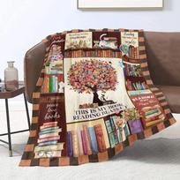 Skaitymo pledas knygų mylėtojams, minkštas lengvas vaikiškas pledas, bibliotekininko dovana, knygų kirmėlės dovaninis pledas, pledai lovoms 30x40in