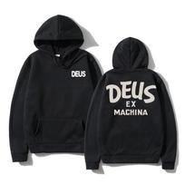 DEUS EX MACHINA Madingas laisvalaikio vyriškas džemperis su gobtuvu laisvalaikio džemperis su gobtuvu vyriškas vienspalvis džemperis su gobtuvu vyriški būtiniausi džemperiai su gobtuvu M