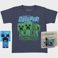 Funko Pocket Pop! & Tee Minecraft Blue Creeper