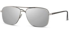 Akiniai nuo saulės vyrams Label L2595 Silver/Revo