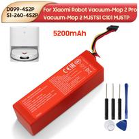 Pakaitinis akumuliatorius Xiaomi Mi Robot Vacuum-Mop 2 Pro dulkių siurbliui-šluostei 2 MJSTS1 C101 MJSTP D099-4S2P 5200mAh