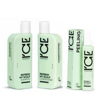 Rinkinys intensyviai galvos odos priežiūrai visų tipų plaukams ICE Professional Refresh My Scalp