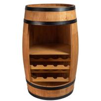 Statinės formos spintelė gėrimams Creative Cooper, 2_OHD, 80x50 cm, ąžuolo spalva