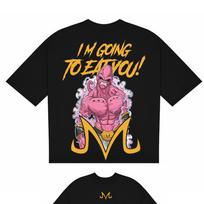 Dragon Ball Japan Anime Majin Buu Men Women Summer T-Shirt Harajuku Vintage Short Sleeve Loose Oversized Casual Comfort Y2k Top S
