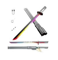 Šviečiantis lazerinis kardas RGB 7 spalvų