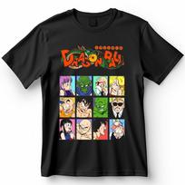 Dragon Ball Son Goku Vasariniai Marškinėliai Anime Vyrams Moterims Harajuku Retro Trumpomis Rankovėmis Per Dydį Laisvalaikio Sportiniai Patogūs Y2k Viršus S black
