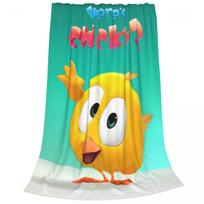 Kur yra Chicky Animacinis Pliušinis Antklodė Mielas Viščiukas Šauni Antklodė Namams 125*100cm Pliušinė Plona Antklodė Lengva Plona 30x40in