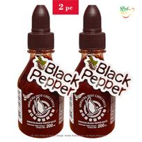 Sriracha aštrus čili padažas su juodaisiais pipirais Black Peper, Flying Goose Brand, 2x200ml.