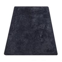 Kilimas 170x120 CM pliušinis tamsiai pilkas minkštas shaggy kailinis storas