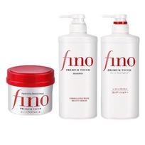 FINO Šampūno, kondicionieriaus ir plaukų kaukės rinkinys