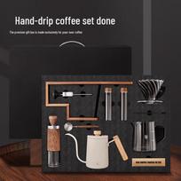 Pour-Over Coffee Maker Set with Grinder