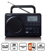 Lenco MPR-035 - FM Radio with Digital Tuner, Lenco juoda