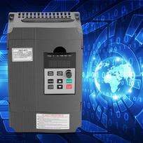 220V vienfazis kintamo dažnio pavara VFD greičio reguliatorius 3 fazių 1,5kW AC varikliui