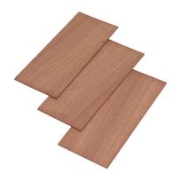 3 vnt. Gitaros faneruotė 188x98x2mm Sapele mediena Gitaros galvutės plokštelė Galvutės faneruotė remontui