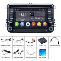 „Android“ ekrano automobilinis radijas, skirtas „Volkswagen Golf 5 6 Polo Passat B6 B7 CC Skoda Jetta“ universali multimedija, skirta belaidžiam „Carplay Wifi“ 7''-1+32
