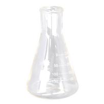 4 vnt. Erlenmayerio kolba, borosilikatinis stiklas, 50 ml, 100 ml, 250 ml, 500 ml, chemijos kūginė kolba, laboratorijai