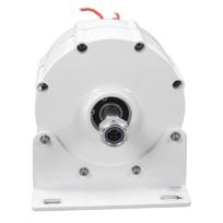 Nuolatinio magneto generatorius 3 fazių 600W be šepetėlių, be pavarų, su retųjų žemių NdFeB, AC, su pagrindu ir lygintuvu vėjo ar vandens turbinai