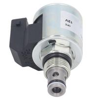 12V Ekskavatoriaus solenoidinis vožtuvas Greito reagavimo Energijos taupymas 6401312 Solenoidinio vožtuvo keitimas JCB mini ekskavatoriui 3CX 4CX 4C