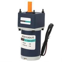 Nuolatinės srovės 24V 15W nuolatinio magneto reduktorinis variklis 8mm velenas Reguliuojamas greitis CW CCW (30 aps./min)